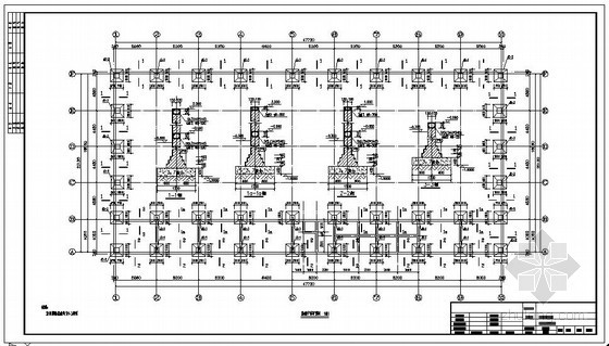 学校场馆图资料下载-陕西某学校体育中心结构设计图