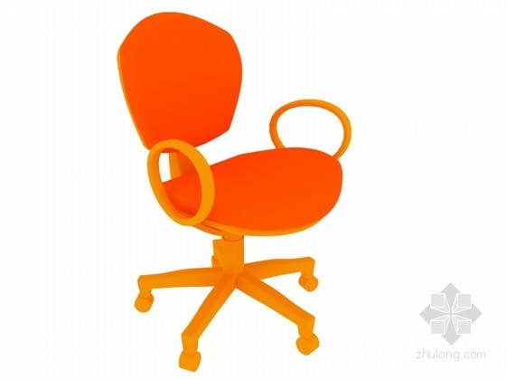 单人沙发椅休闲资料下载-现代沙发椅3D模型下载