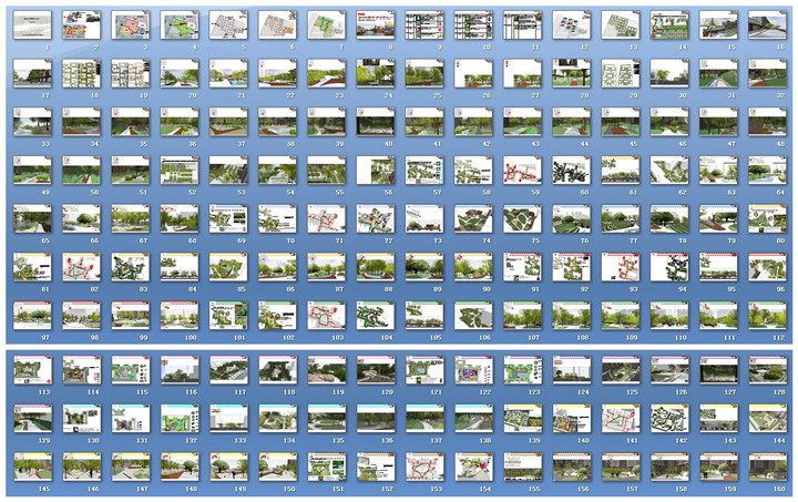 [重庆]英伦风大学城居住区景观方案设计（附261张实景照片）-总缩略图