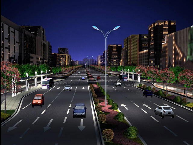 cad交通导向图资料下载-[湖南]2015年设计46m宽市政道路改造工程设计图232张CAD（含交通绿化排水）