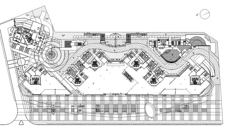 花居住区施工图资料下载-[广东]深圳市聽濤花園居住区景观施工图设计（CAD+40个文件）