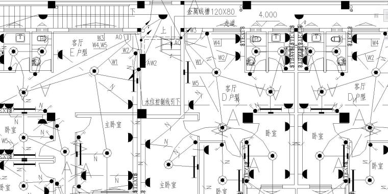 装修电气规格型号资料下载-某综合楼电气施工图