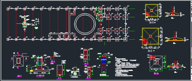 单层单跨门式钢架门撑资料下载-单层单跨门钢结构厂房施工图
