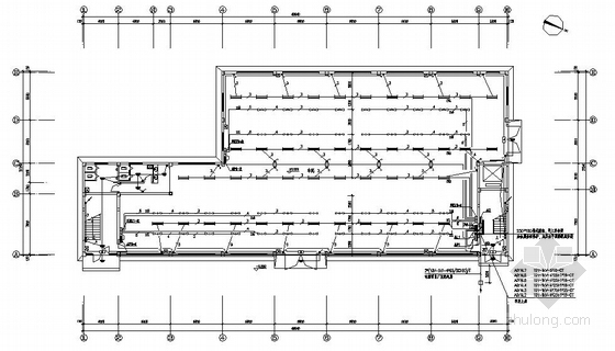 服装厂建筑施工图资料下载-某六层服装厂厂房电气图纸