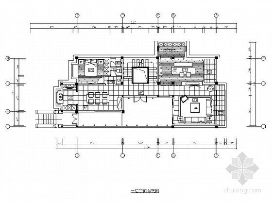 平层别墅室内设计资料下载-[福建]380平简约现代风格两层别墅施工图（含高清实景图）