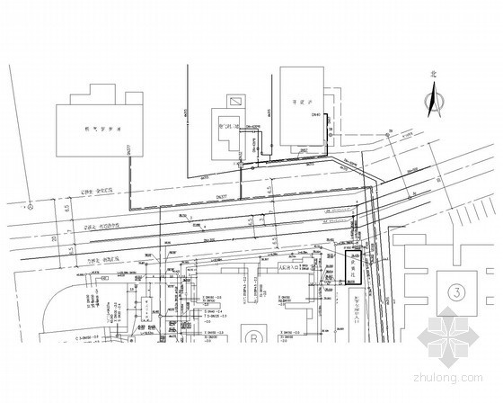 市政电力工程设计图资料下载-某社区管线市政工程综合设计图（全专业）