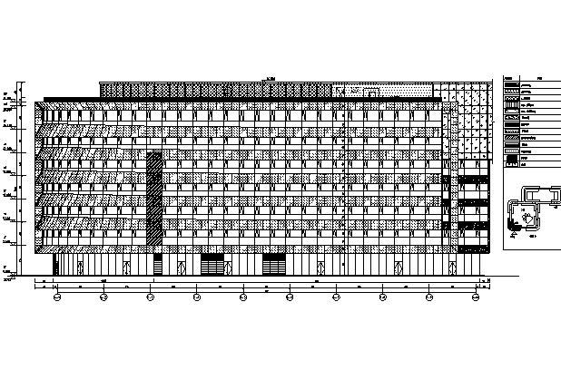 总部办公图纸资料下载-[北京]知名网络公司办公总部建筑施工图（修改图纸）