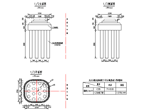 桥台施工方案图文并茂资料下载-大桥主墩柱桩基施工方案（图文并茂）