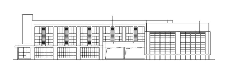 四川5层建筑图纸资料下载-[四川]四层框架剪力墙结构指挥中心建筑施工图（含全专业建筑图纸）