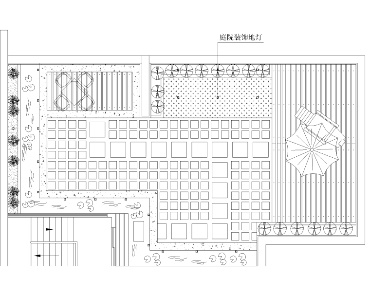 ​21套屋顶花园CAD施工图（4）-2