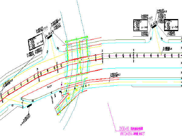 重力式桥台满堂支架资料下载-跨河满堂支架法2X25m等高度现浇箱梁桥设计图纸69张CAD