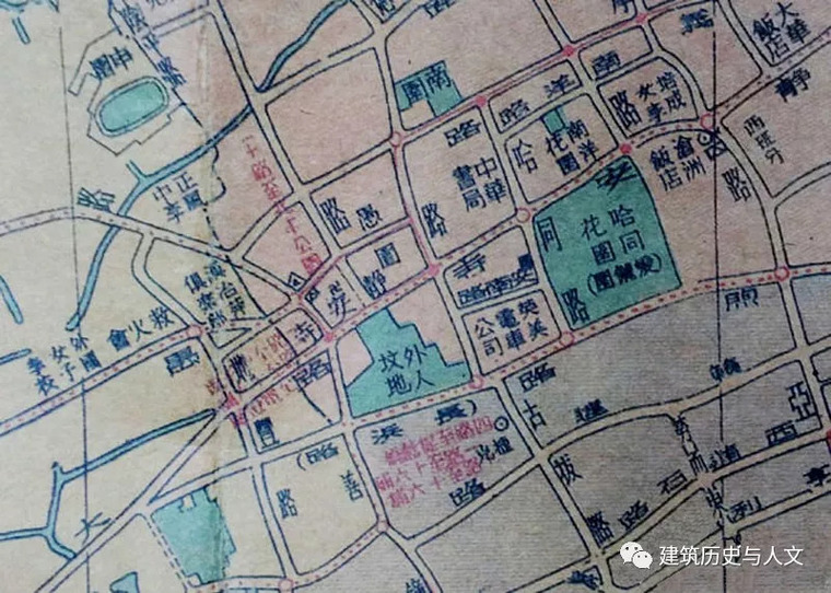 1932年静安寺地图(上)