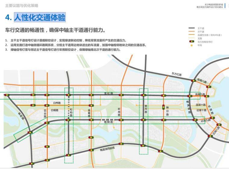[湖南]滨水生态新城市规划设计方案文本下篇（PDF+158页）-人性化交通体验