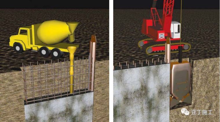 地下连续墙施工风险点资料下载-地下连续墙施工过程中，若锁口管被埋，该如何处理？
