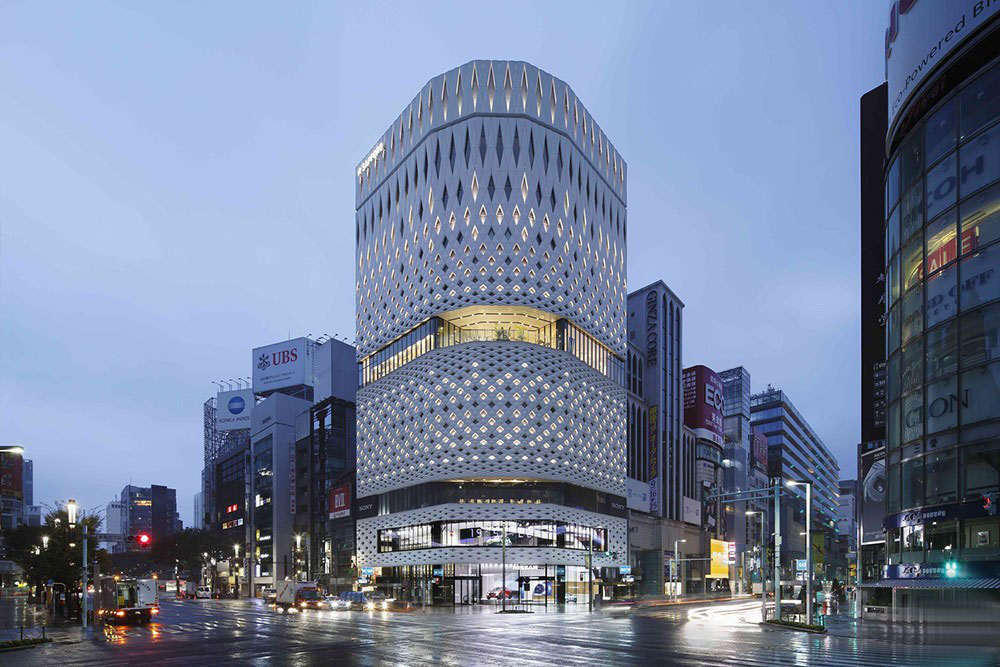 东京银座大楼图片