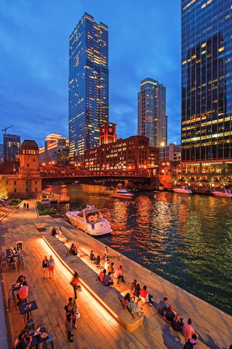 芝加哥景观资料下载-芝加哥滨河大道景观设计