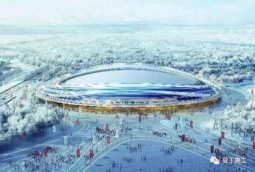 莫斯科斯巴达克体育场资料下载-北京冬奥场馆！用钢量仅为传统屋顶的1/4，2万平米无立柱空间