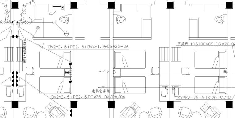 全套图纸建筑给排水电气资料下载-某酒店全套电气图纸