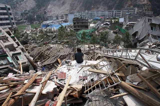 一念汶川，十年回望，图忆汶川地震的100个瞬间_66