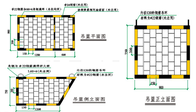 [云南]建设工程施工现场安全文明标准化施工图册PPT（83页）-吊篮