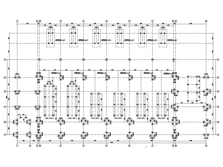 锅炉房基础图资料下载-[上海]地上三层框架结构锅炉房结构施工图