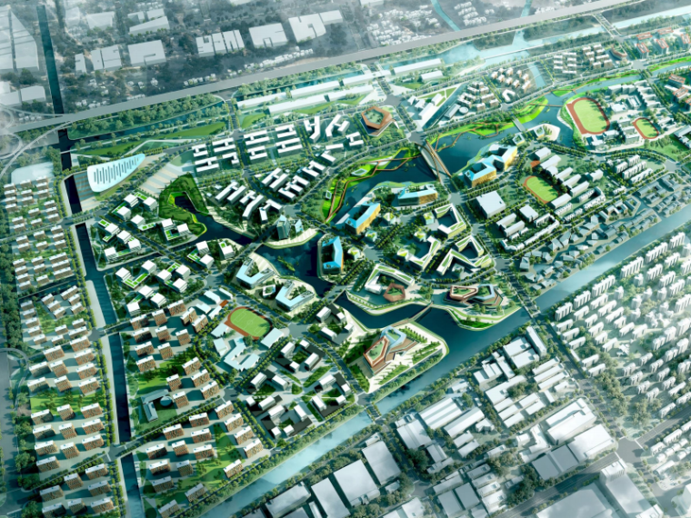小镇概念性规划设计方案资料下载-[杭州]梦想小镇概念性总体规划