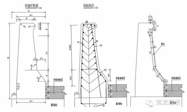 混凝土护栏标志资料下载-手把手教你桥梁防撞护栏标准化施工