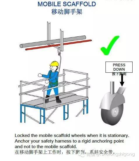 外资企业安全施工漫画（中英文对照），厉害了我的哥！-12