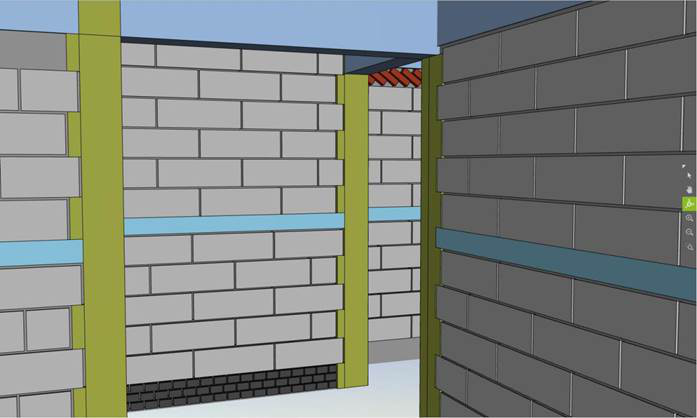 [江苏]城市综合体项目-结构BIM排砖应用-材料统计