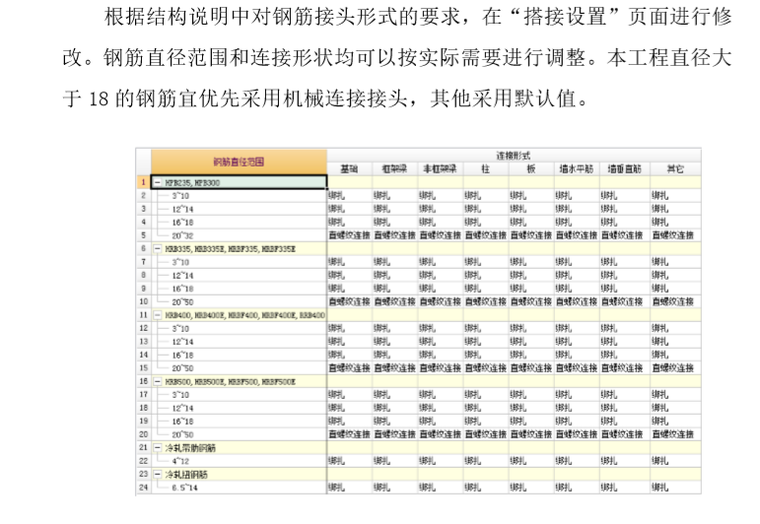 广联达软件翻样秘籍-3、搭接设置 