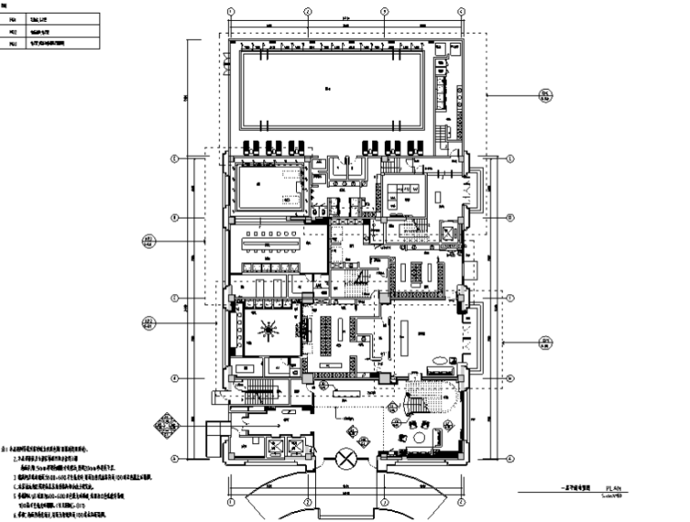 现代中式建筑施工图纸资料下载-[江苏]现代大型酒店设计施工图（附效果图）