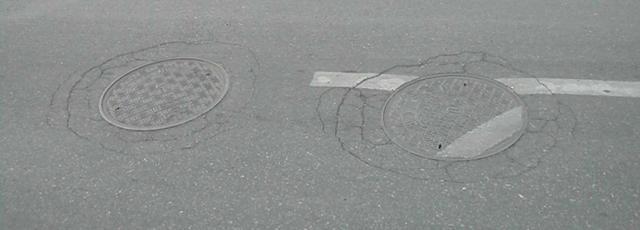 市政维修质量资料下载-市政道路检查井安装施工常见质量缺陷