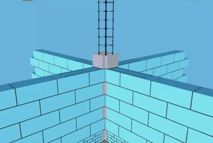 你不知道的新技术，高压水枪墙面拉毛施工、构造柱的免支模做法？_12