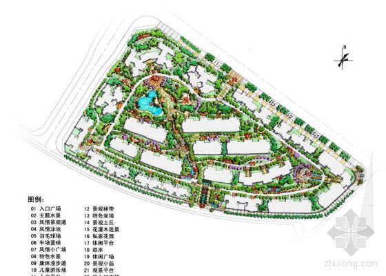 重庆小区绿地设计资料下载-重庆小区景观设计全套文本