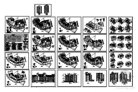 某七层旅社楼建筑方案图-4