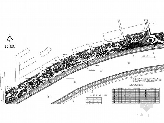 3dmax模型景观石资料下载-[杭州]沿桥运河绿地景观设计施工图（含3dmax图纸）