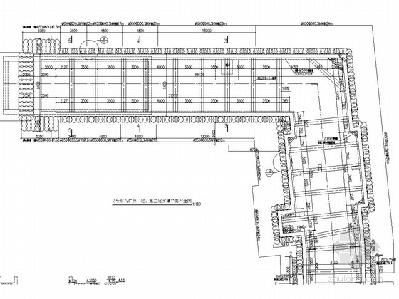 钢管桩施工工法资料下载-地铁出入口深基坑SMW工法桩加内支撑支护施工图