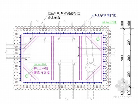 市政管道支撑资料下载-[天津]市政管道深基坑支护专项施工方案