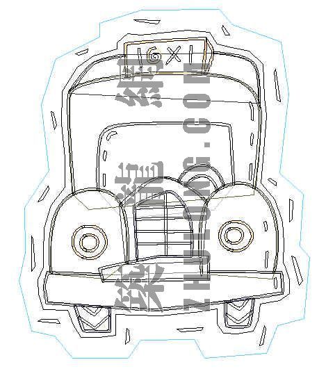 曲臂车作业车施工方案资料下载-车的正面