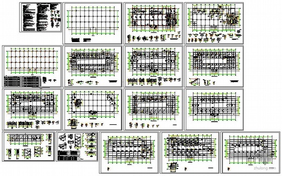 广东全套建筑结构图纸资料下载-广东某外资厂区全套结构图纸