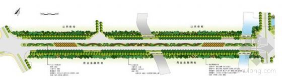 市政景观大道案例资料下载-杭州兴旺大道景观设计