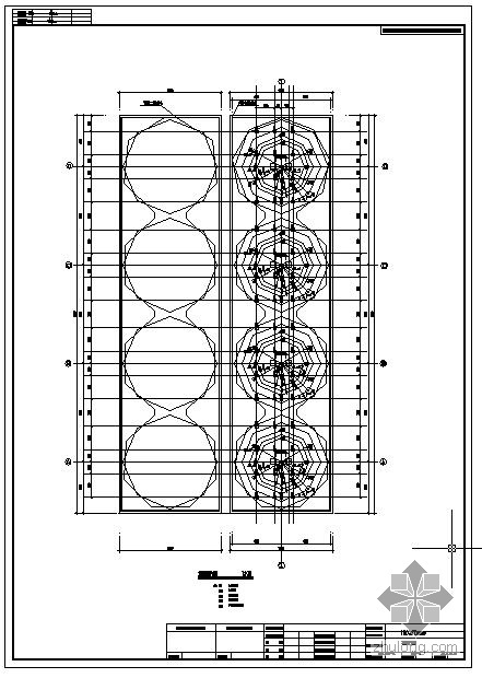 规划水稻设计案例资料下载-某食品工业水稻筒仓结构设计图