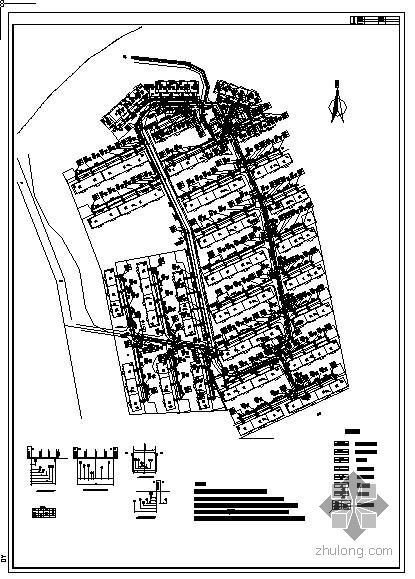 某住宅小区热水网工程图