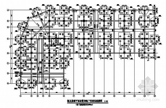 八层框架结构办公综合楼结构施工图- 