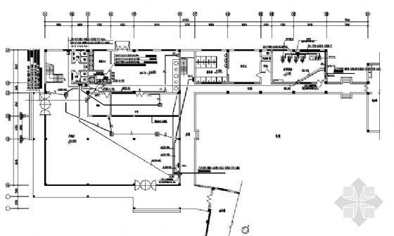 食堂中央空调图纸资料下载-沙洲电厂食堂电气成套图纸