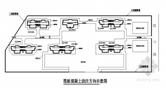 泡沫混泥土施工方案资料下载-1400mm厚大体积混凝土工程施工方案