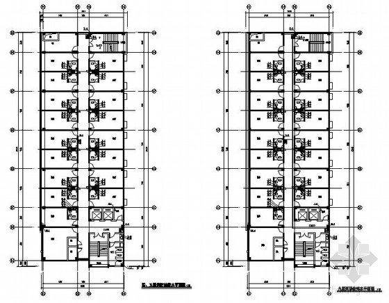 高校宿舍建筑施工图资料下载-上海某高校学生公寓给排水施工图设计