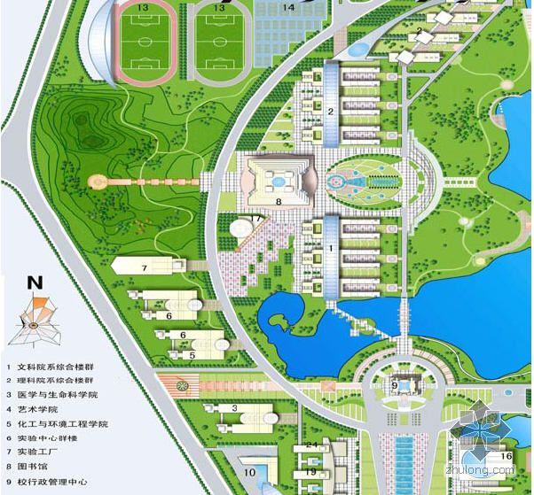 某行政楼的施工组织设计资料下载-武汉某大学新校一期工程施工组织设计