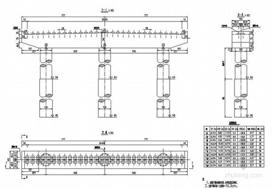 20m空心板一般构造资料下载-20m预制空心板桥墩一般构造节点详图设计