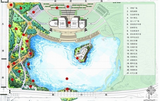 水上公园天津资料下载-昆山水上公园景观概念设计